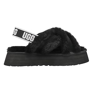 UGG DISCO CROSS SLIDE サンダル 7 黒 Buy UGG Women's Disco Cross Slide Slipper, Black, 7 at Amazon.in